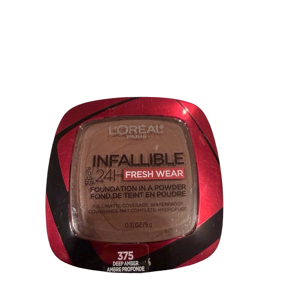 L'Oréal Infallible Fresh Wear Powder Foundation - Deep Amber 375